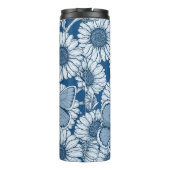 青い春、野生の花、デイジー タンブラー (裏面)