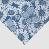 青い春、野生の花、デイジー 薄葉紙 (詳細)