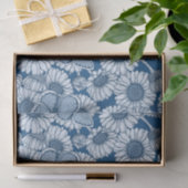 青い春、野生の花、デイジー 薄葉紙 (ギフト)