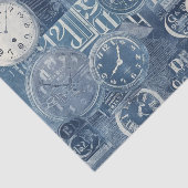 青い時計 薄葉紙 (詳細)