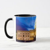 青い時間の米国の国会議事堂 マグカップ (左)
