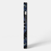 青い曼荼羅のiPhone 6の堅いXtremeの穹窖 iPhoneケース (左側面)