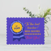 青い最高の先生のリボンにカスタマイズは、 (スタンド正面)