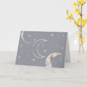 青い月に一度 カード (黄色い花)