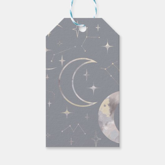 青い月に一度 ギフトタグ (正面)