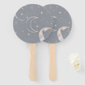 青い月に一度 ハンドファン (正面&裏面)