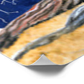 青い月に一度 ポスター (角)