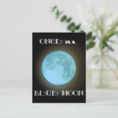 「青い月に一度」 ポストカード (スタンド正面)