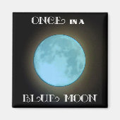 「青い月に一度」 マグネット (正面)