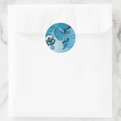 青い月に一度 ラウンドシール (バッグ)