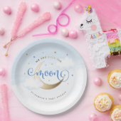 青い月を超えたペーパープレート ペーパープレート (パーティー)