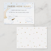 青い月を飛び越えて ゲッソー！お菓子の数を当てよう カード (正面/裏面)