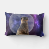 青い月明かりの宿直のメルカット ランバークッション (裏面)