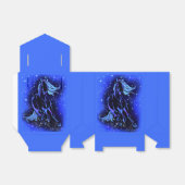 青い月明け走の夜の馬ギフトボックス フェイバーボックス (折り畳みなし)