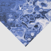 青い木の抽象芸術のギフトのティッシュペーパー 薄葉紙 (詳細)