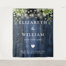 青い木の文字列ライト緑の写真の背景