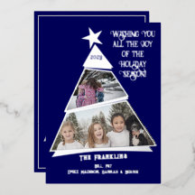 青い木の楽しい現代的な写真