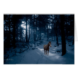 青い木の馬: カード