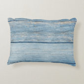 青い木リラックスに文字をロープ アクセントクッション (裏面)