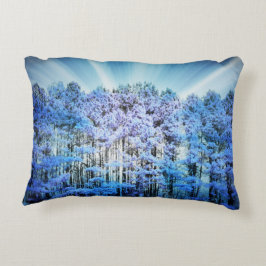 青い木 アクセントクッション