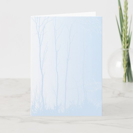 青い木 カード (正面)