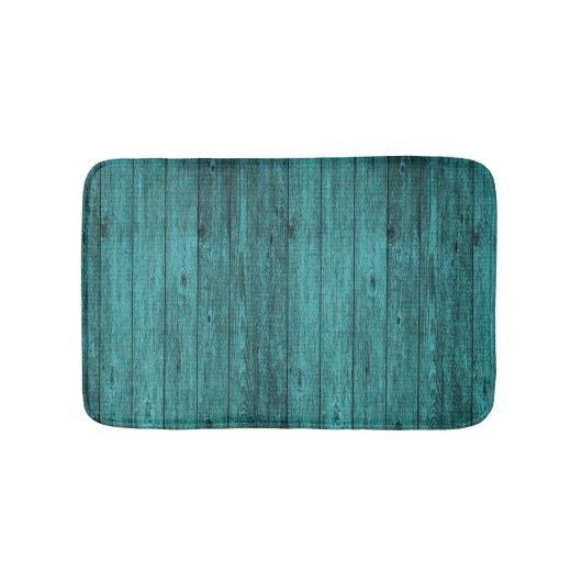 青い木 バスマット (正面)