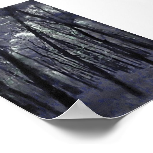 青い木 ポスター (角)