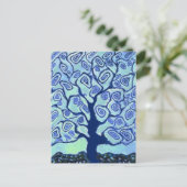 青い木 ポストカード (スタンド正面)