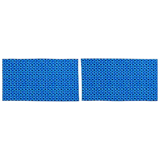 青い杖 枕カバー (裏面-セット)