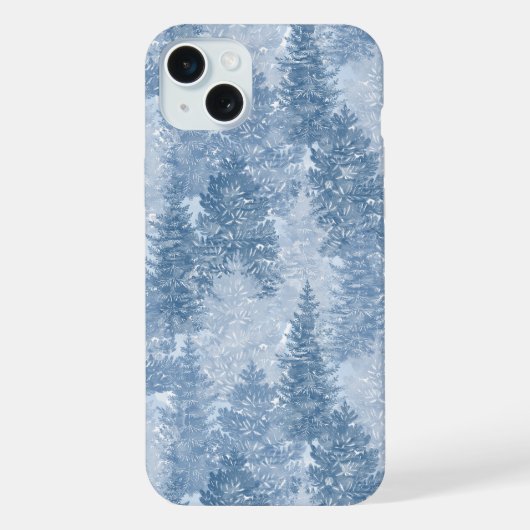 青い松 iPhoneケース (裏面)