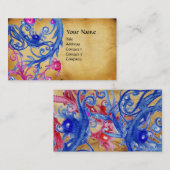 青い果実が渦を巻く 名刺 (正面/裏面)