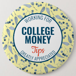 青い果実のヒントを参照 |大学のお金 缶バッジ