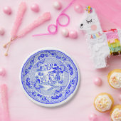 青い柳のパターン[1912] ペーパープレート (パーティー)