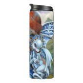 「青い柳の子」 タンブラー (回転右)