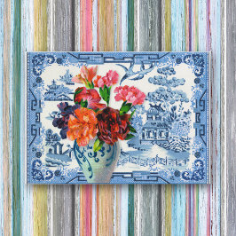 青い柳の挨拶 名刺