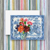 青い柳の挨拶 名刺