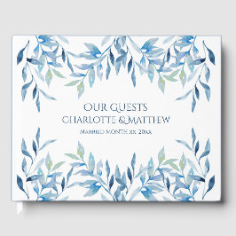 青い柳の枝、水の色結婚の ゲストブック