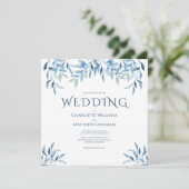 青い柳の枝、水色結婚、 招待状 (スタンド正面)