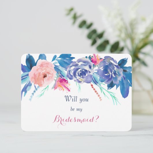 青い桃のバラは私の花嫁になる 招待状 (スタンド正面)