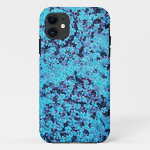 青い桜 iPhone 11 ケース