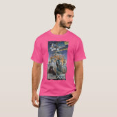 青い梁を投影 Tシャツ (正面フル)