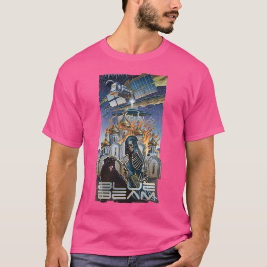青い梁を投影 Tシャツ (正面)