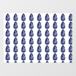 青い梨模様 ウィンドウサイン