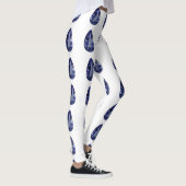 青い梨模様 レギンス (右)