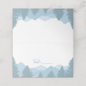 青い森の山 テント 場所 カード (外部開封)