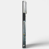 青い森の白い蝶の水色 Case-Mate iPhoneケース (裏面 / 右)