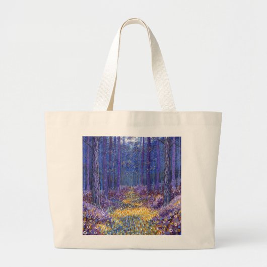 青い森林2 2012年 ラージトートバッグ (正面)