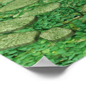 青い椅子 ポスター (角)