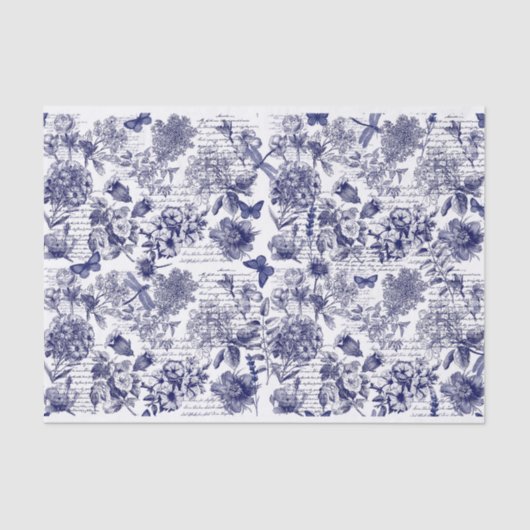 青い植物体とスクリプトの切り離し 薄葉紙 (正面)