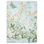 青い植物 クリップボード (裏面)